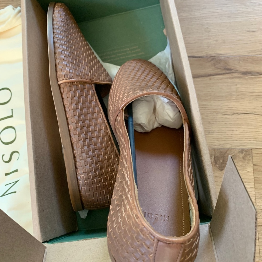 New in box Nisolo Alejandro men’s size 12.5 brown